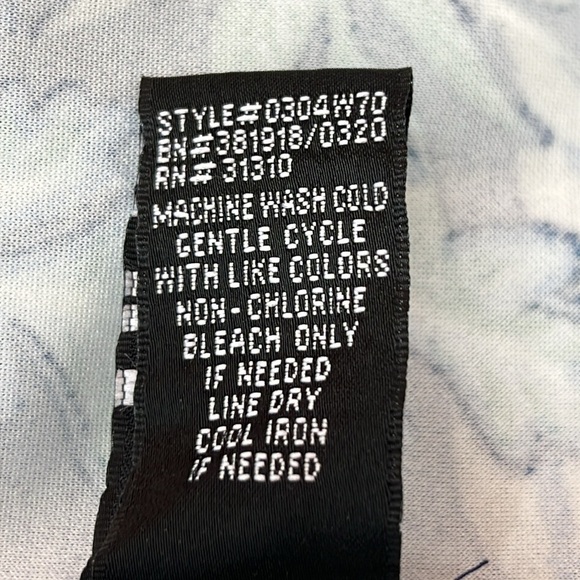 Alex Women’s Knit Sheath Dress Size 14 Blue/Green/White Polyester/ Spandex EUC - Picture 8 of 10